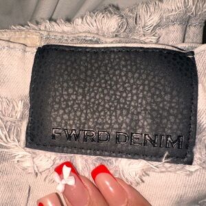FWRD Denim Distressed Jeans